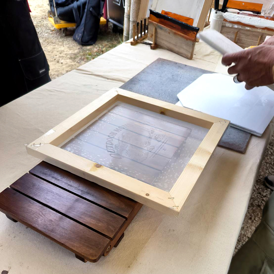 網印材料示意圖